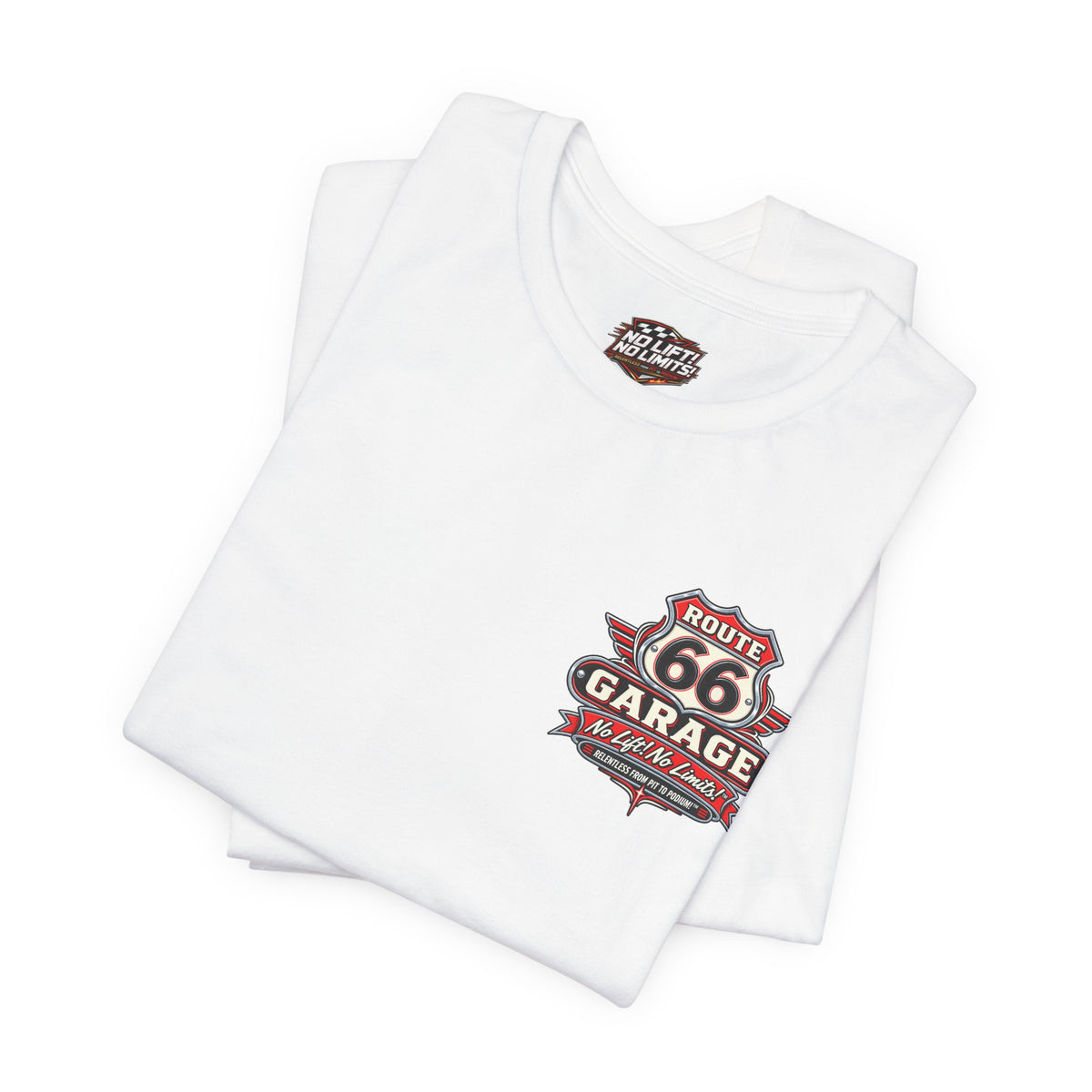 Rat Rod Truck T-Shirt – Supercharged V8 Hot Rod Graphic Tee | Route 66 Garage