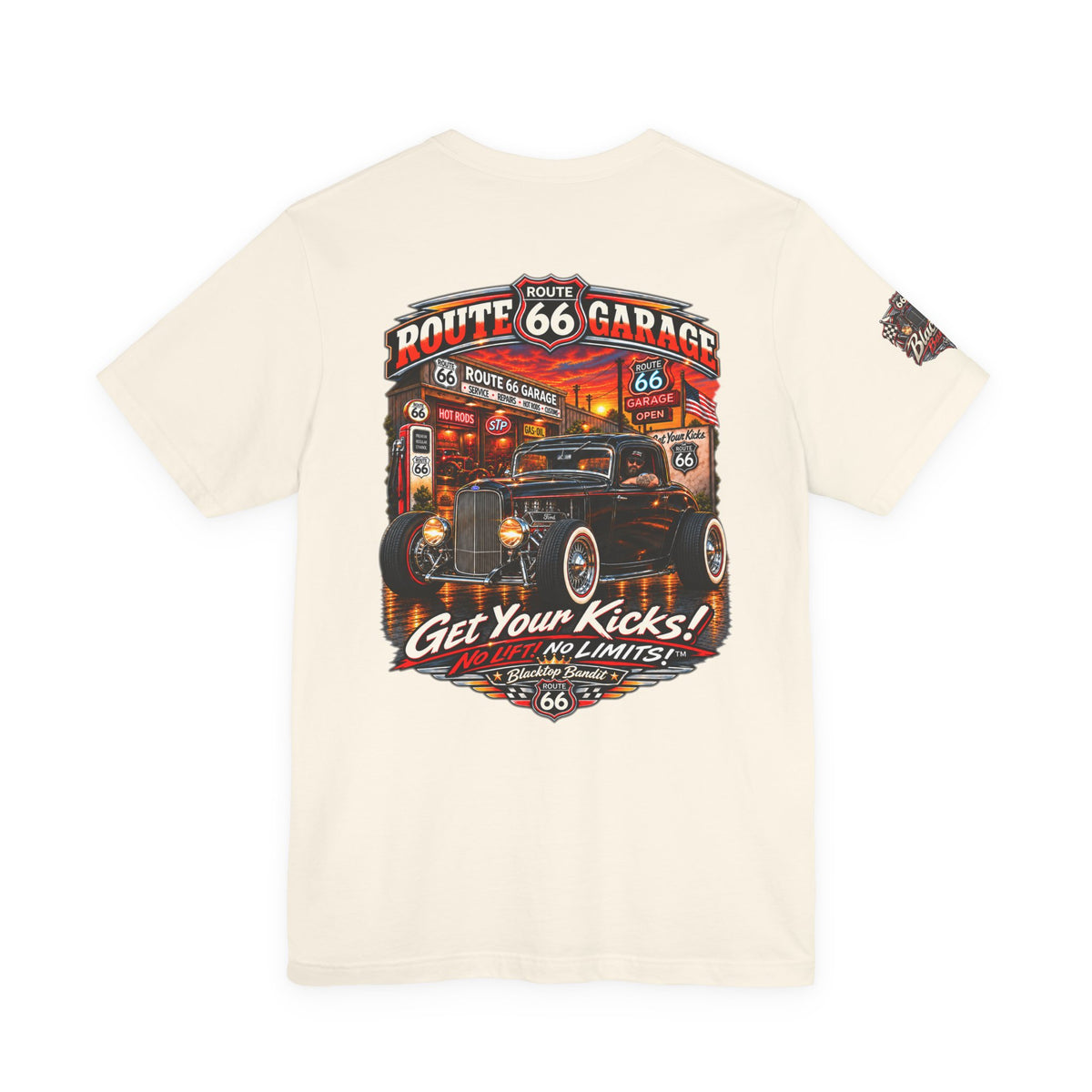Route 66 Garage – Blacktop Bandit Tee
