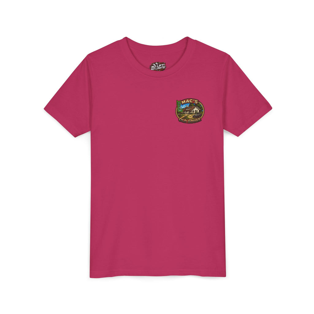 Youth Tee — "Mac's Minestrone" Retro Soup Logo