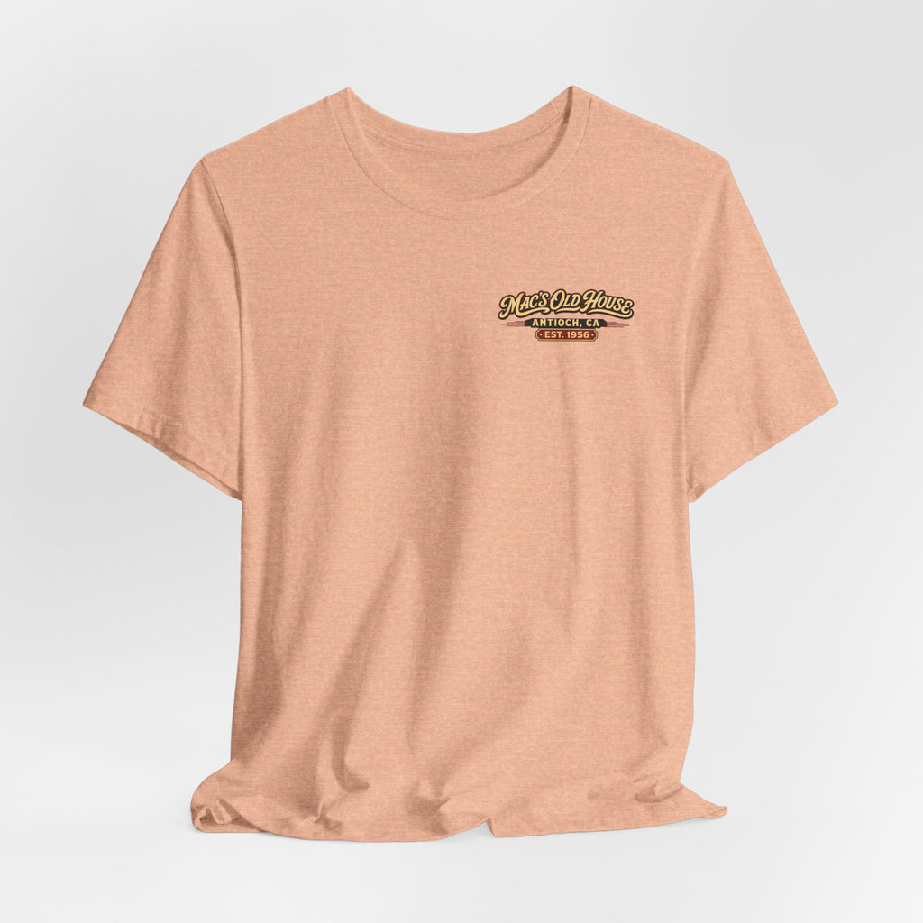 Mac's Old House Tee — Vintage Country House Graphic T-Shirt