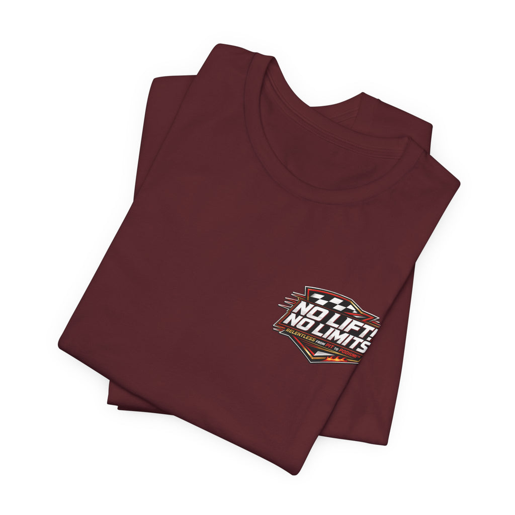 Classic Car Tee – 'No Limits' Retro Roadside Café Graphic Shirt