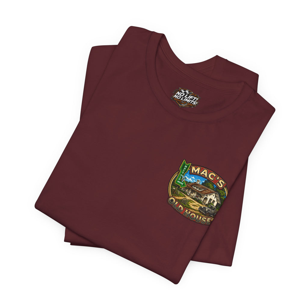 Mac's Old House Retro Diner Graphic Tee