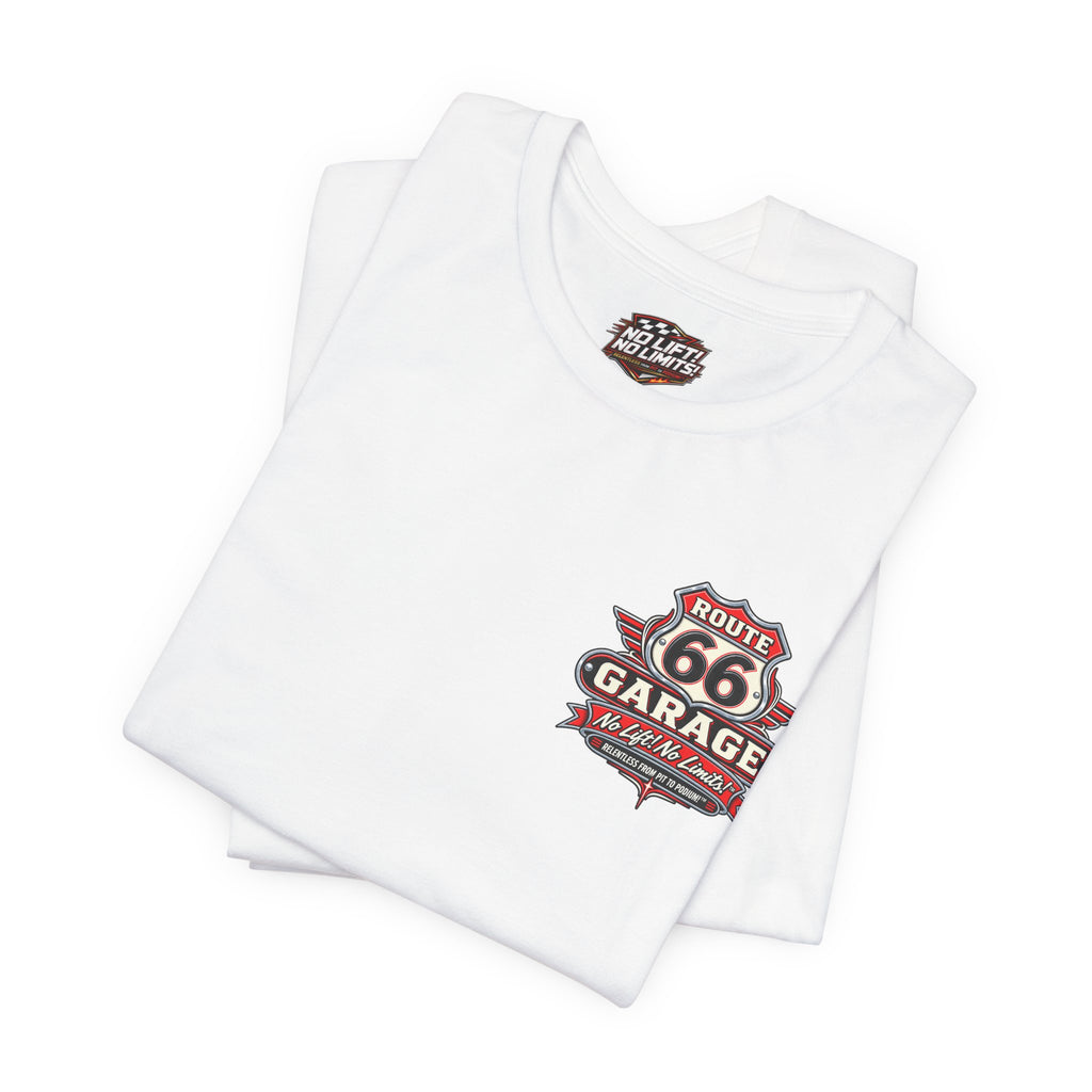 Cadillac Tailfin T-Shirt – 1950s Classic Car Graphic Tee | Route 66 Garage