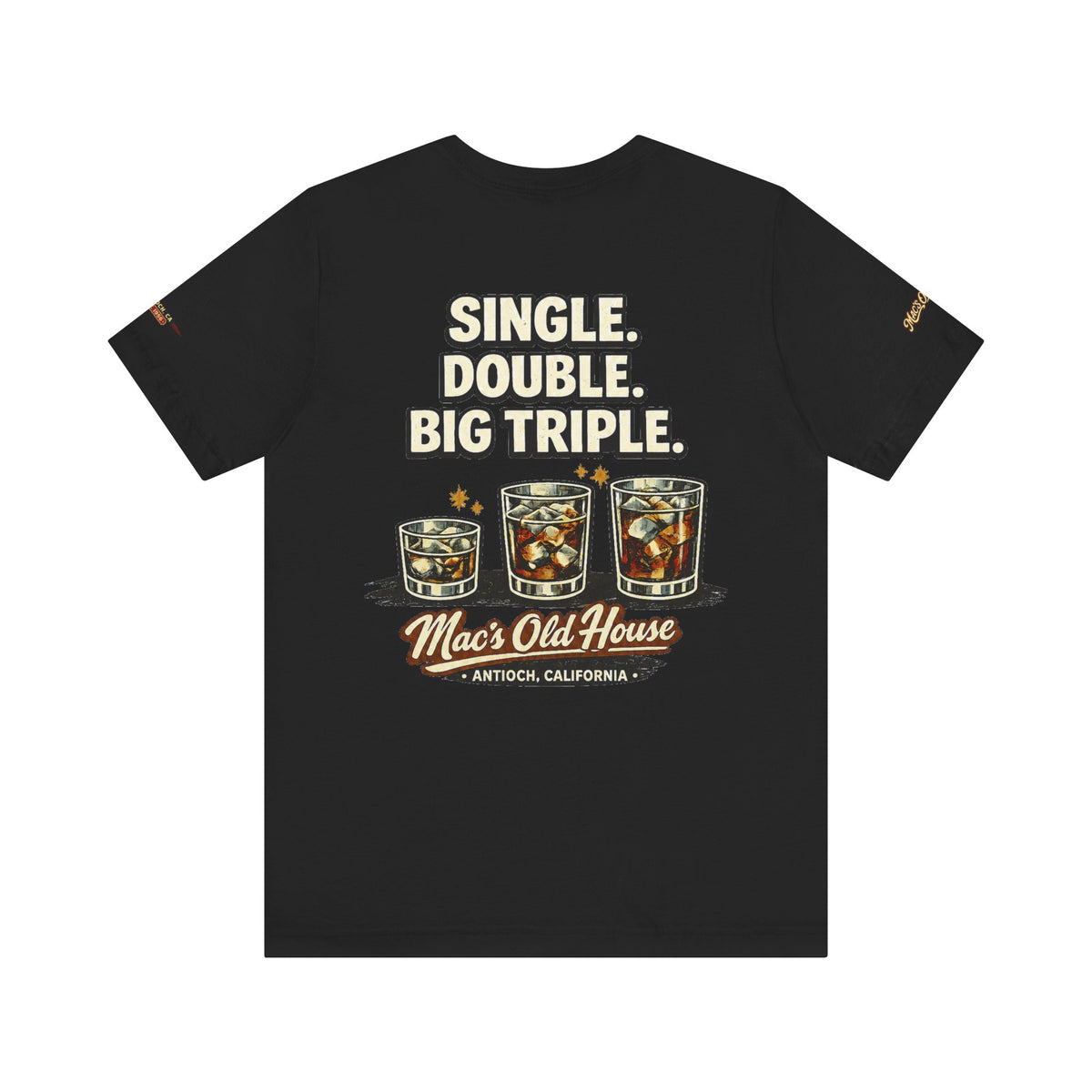 Mac’s Old House — Single. Double. Big Triple. Tee