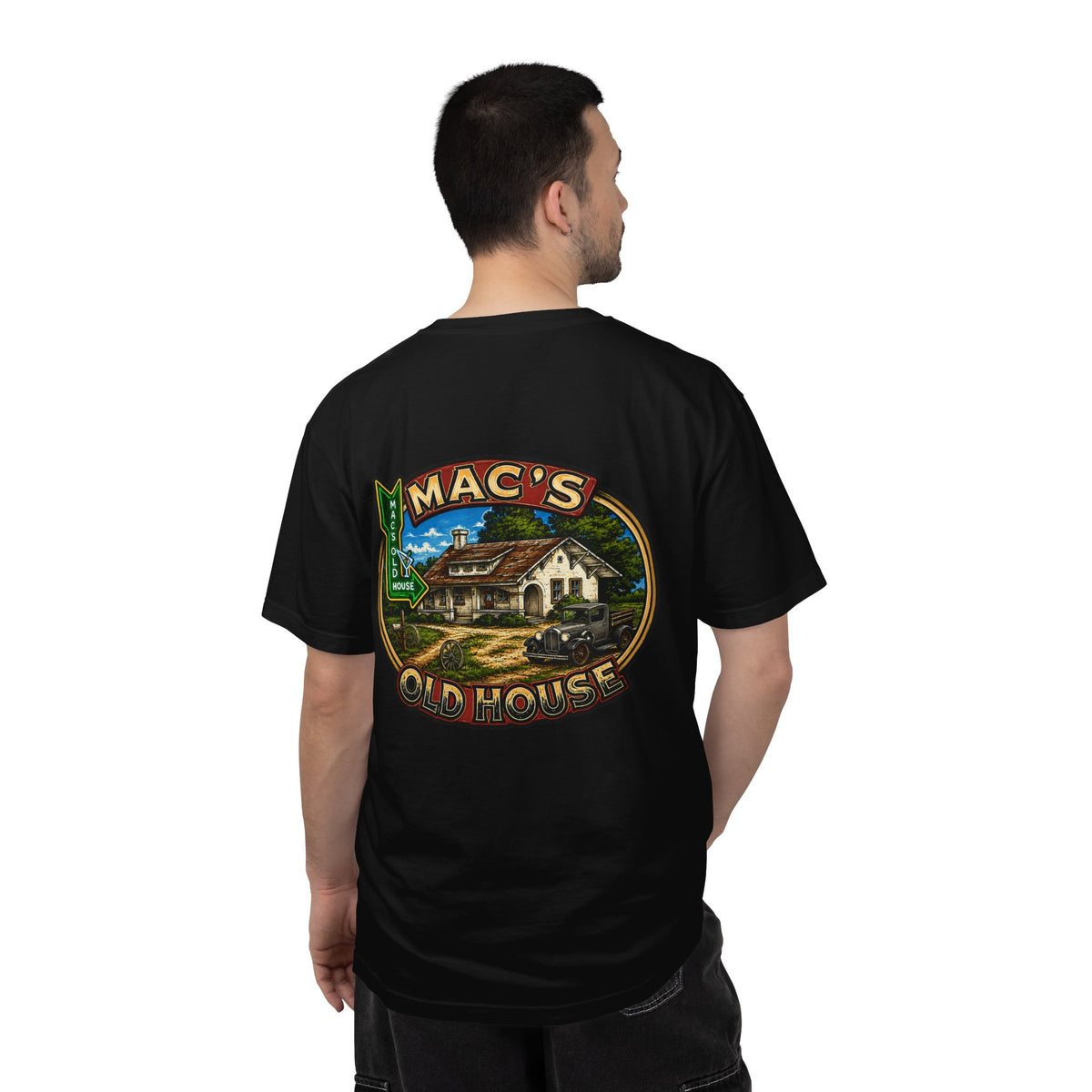 Mac’s Old House Vintage Logo T-Shirt