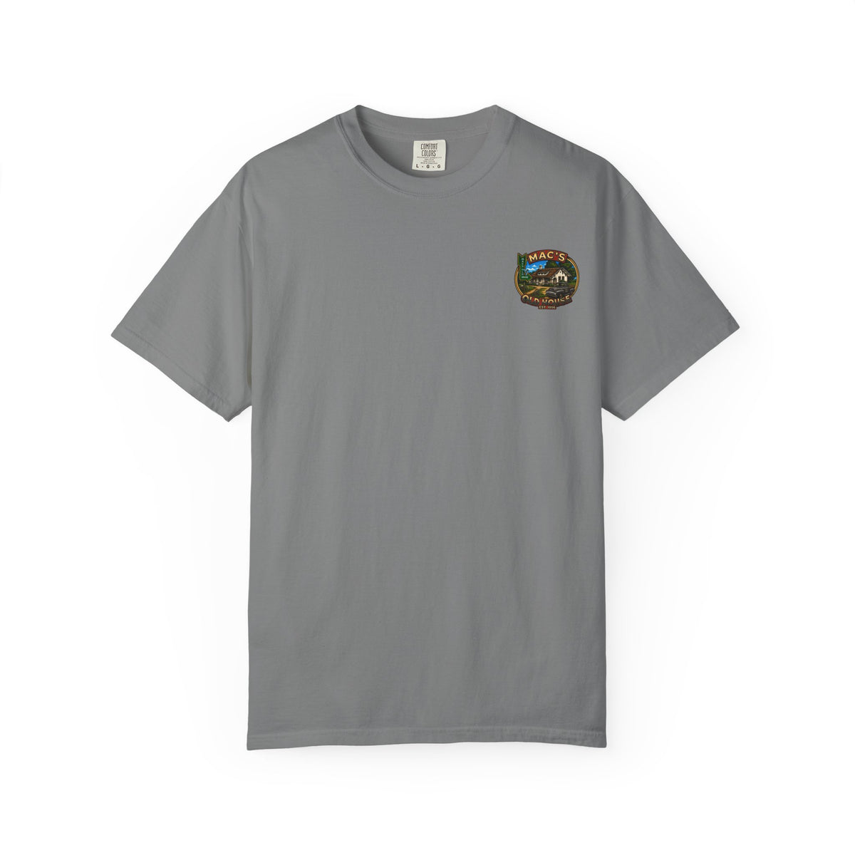 Mac's Old House Antioch CA Vintage T-Shirt — Retro Diner Night Scene (Est. 1956)