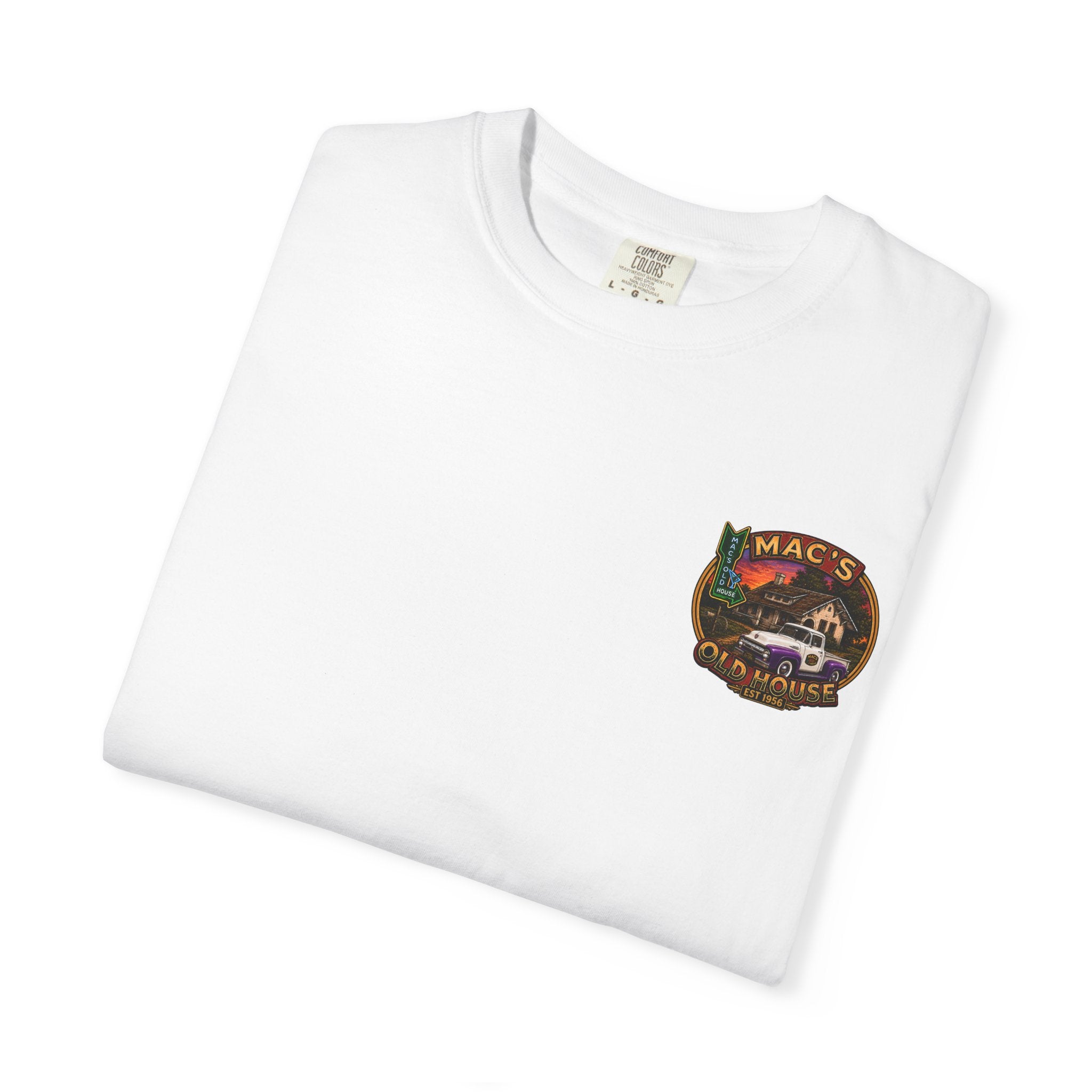 Mac’s Old House T-Shirt — Vintage Diner Scene Tee
