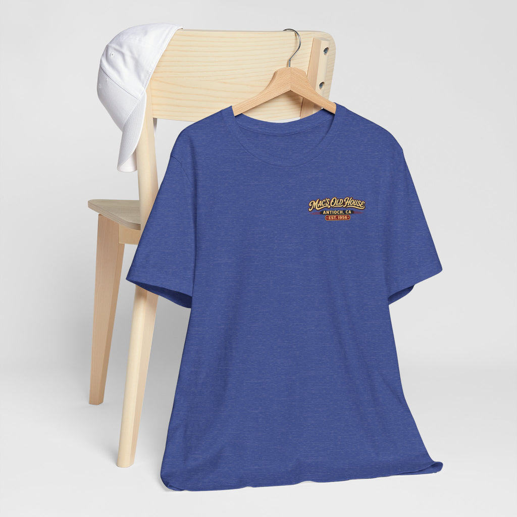 Mac's Old House Tee — Vintage Country House Graphic T-Shirt