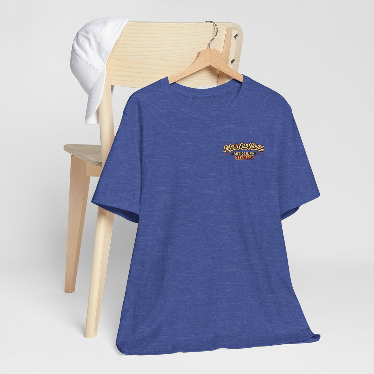 Mac's Old House Tee — Vintage Country House Graphic T-Shirt