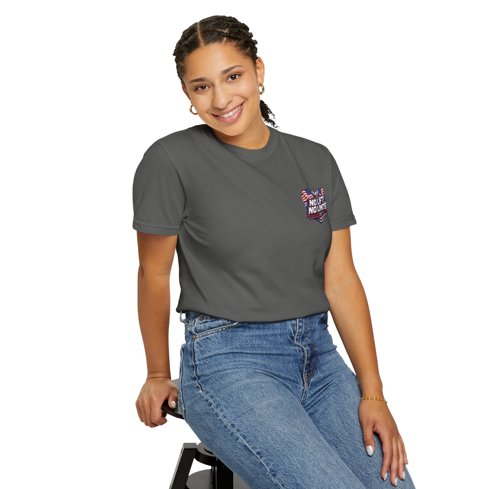 Patriotic '250 Years No Lift, No Limits' T-Shirt