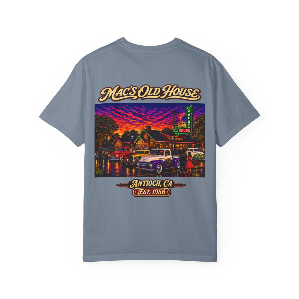 Mac's Old House T‑Shirt — Vintage Antioch, CA Diner Scene