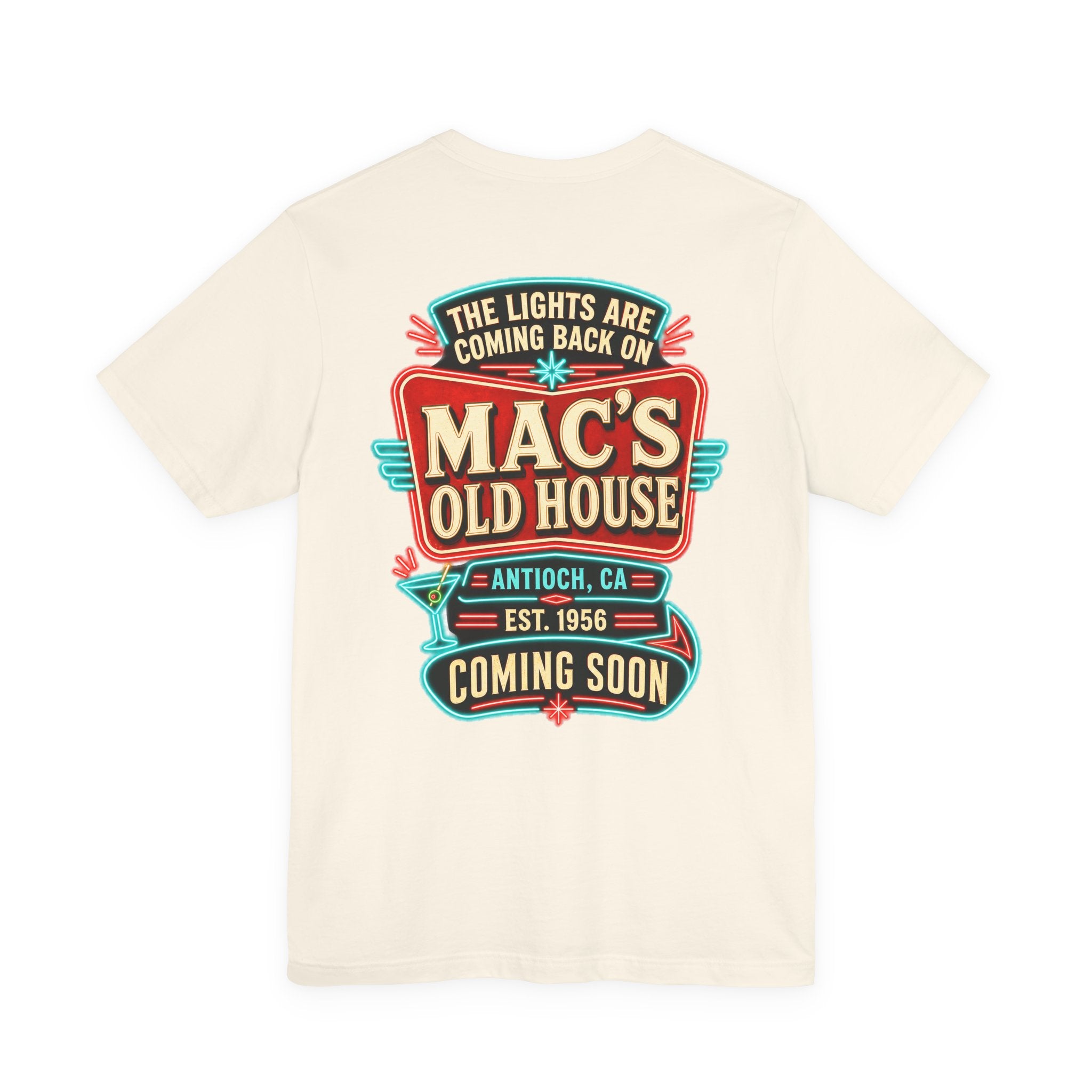 Mac’s Old House “The Lights Are Coming Back On” Coming Soon Shirt
