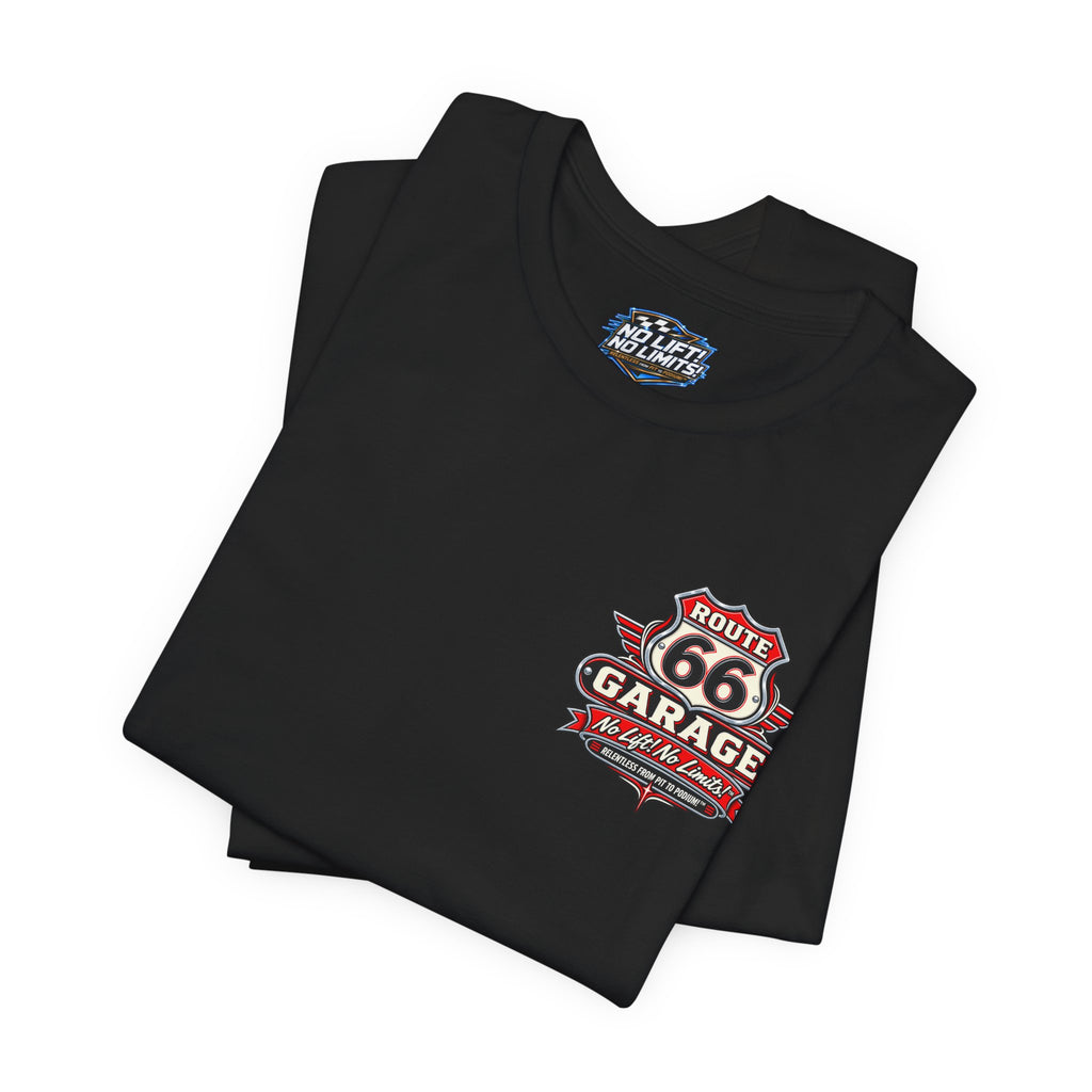 Vintage Pickup Truck T-Shirt – Blue Steel Classic Truck Graphic Tee | Route 66 Garage