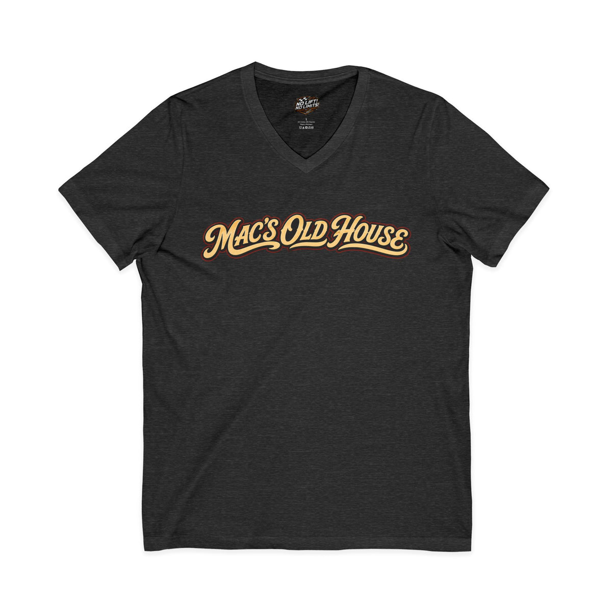 Mac’s Old House Re-Established 2026  V-Neck Tee