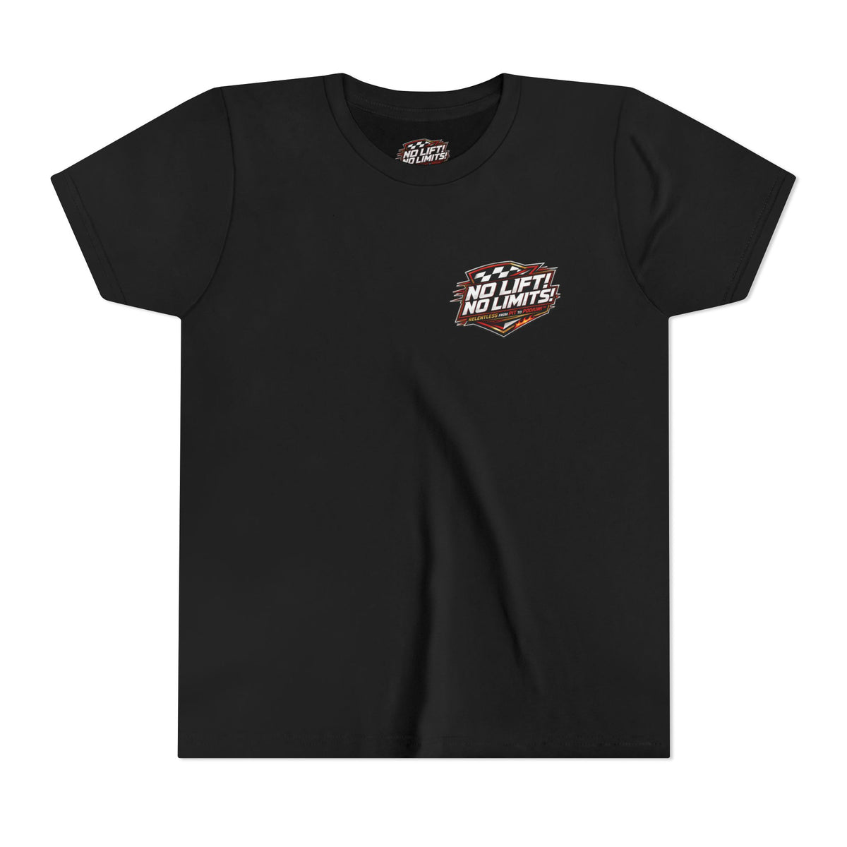 Youth Tee — Eat. Sleep. Race. Repeat. Panda Kart Racing Tee