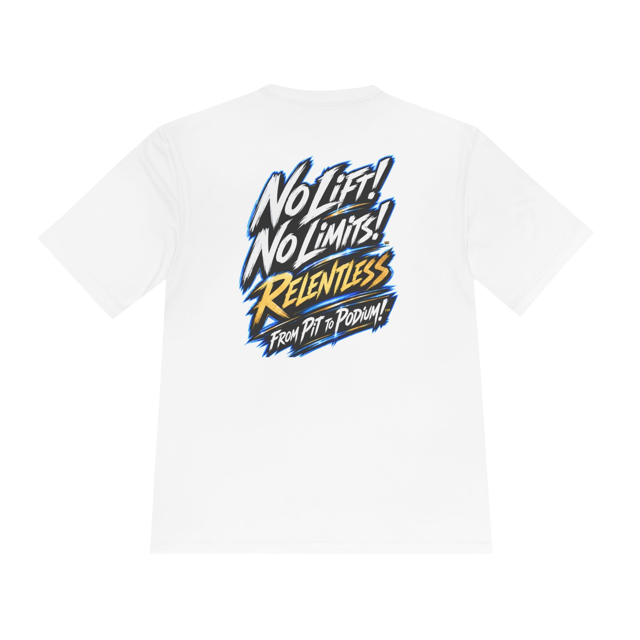 No Lift! No Limits!™ Relentless Back Print Tee