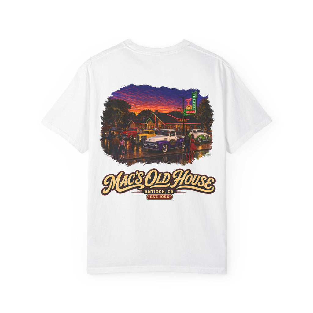 Mac’s Old House T-Shirt — Vintage Diner Scene Tee