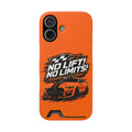 No Lift! No Limits!™ Orange Motorsport iPhone Case