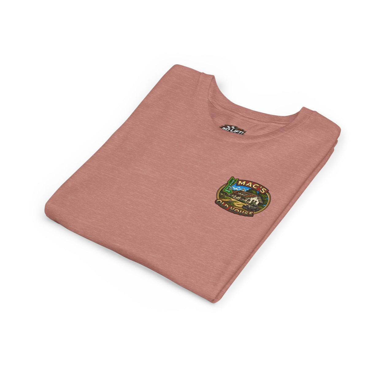 Youth Tee — "Mac's Minestrone" Retro Soup Logo