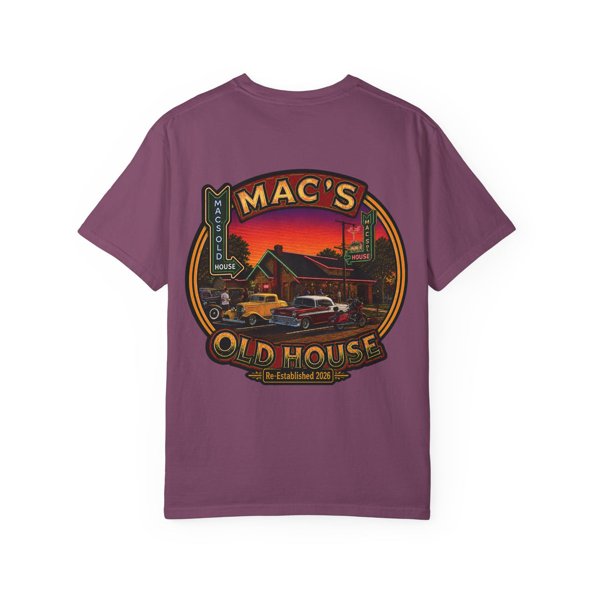 Mac’s Old House Re-Established 2026 T-Shirt