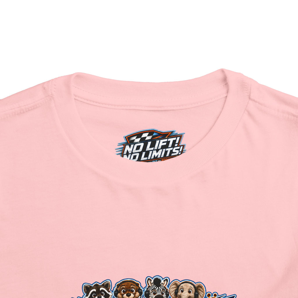 Little Racers™ Storybook Crew Toddler Tee – No Lift! No Limits!™