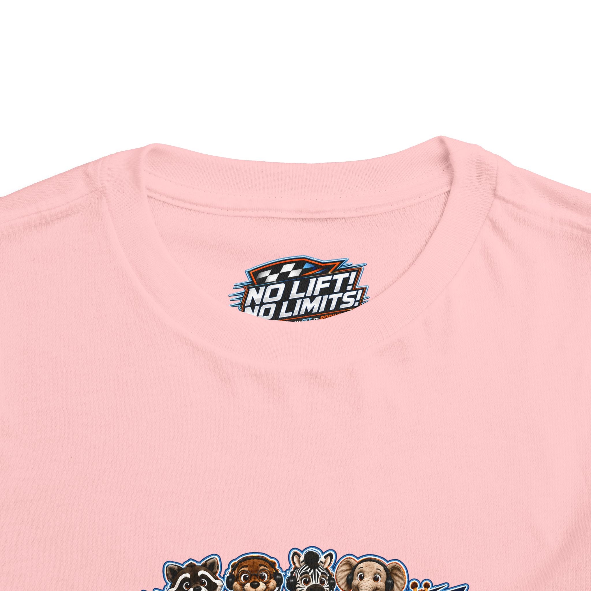 Little Racers™ Storybook Crew Toddler Tee – No Lift! No Limits!™