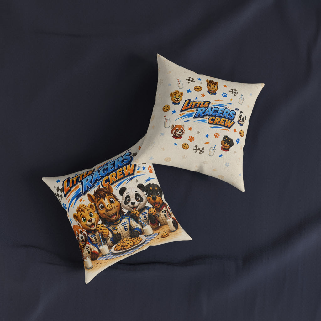 Little Racers™ Crew Cookies & Milk Accent Pillow