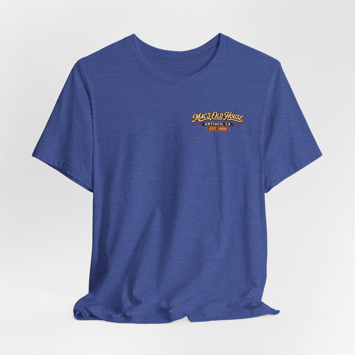 Mac's Old House Tee — Vintage Country House Graphic T-Shirt