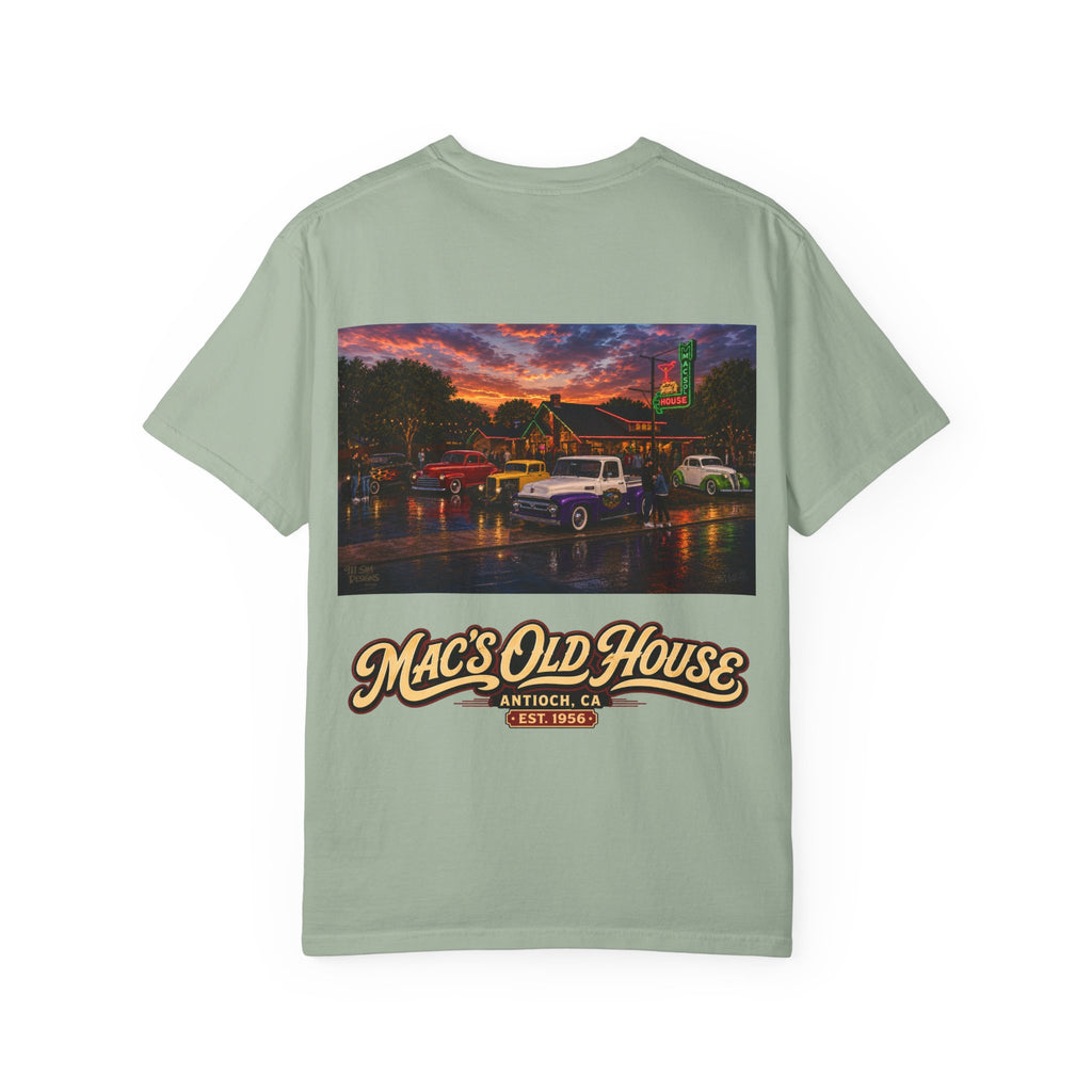 Mac’s Old House T-Shirt – Vintage Diner Scene Tee