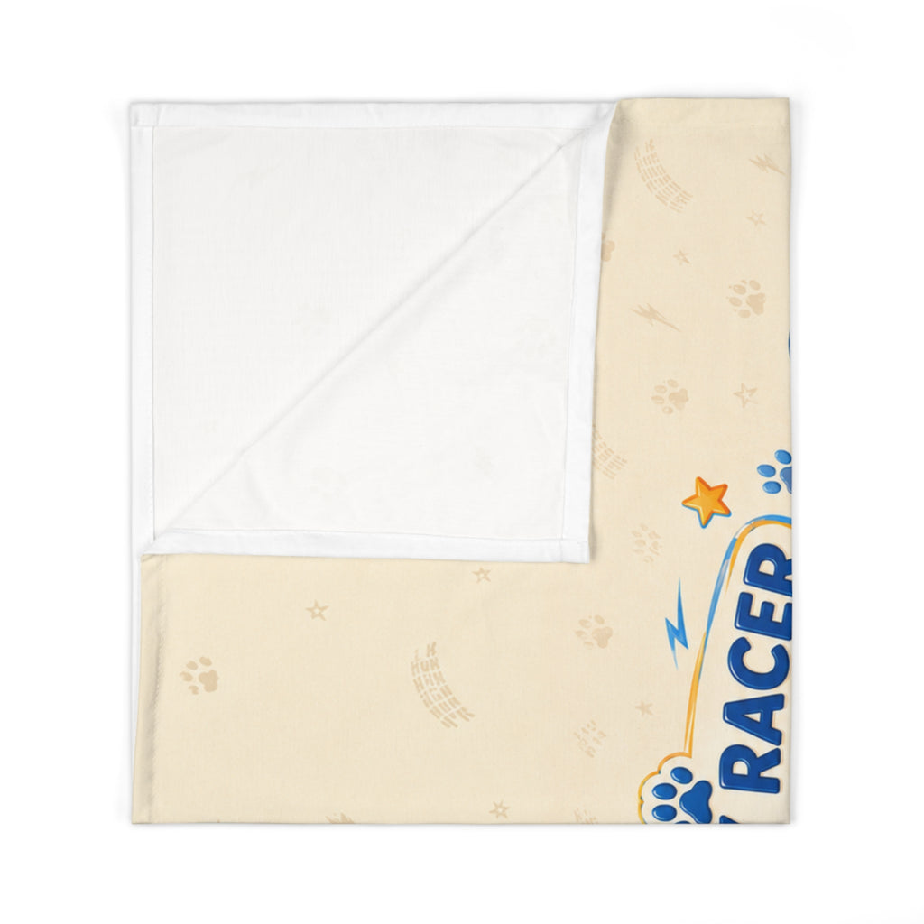 Little Racers™ Baby Swaddle Blanket – Every Racer Starts With a First Lap™