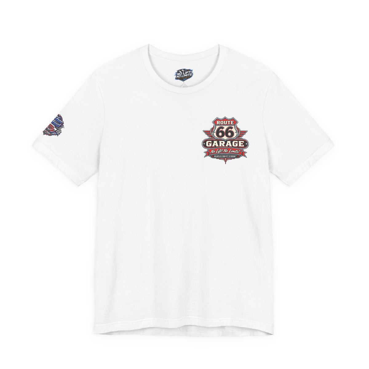 Vintage Pickup Truck T-Shirt – Blue Steel Classic Truck Graphic Tee | Route 66 Garage