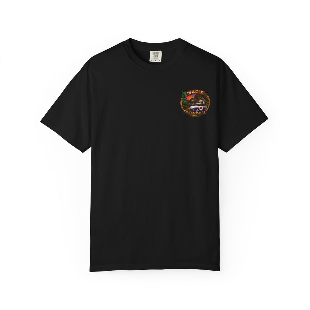 Mac’s Old House T-Shirt — Vintage Diner Scene Tee