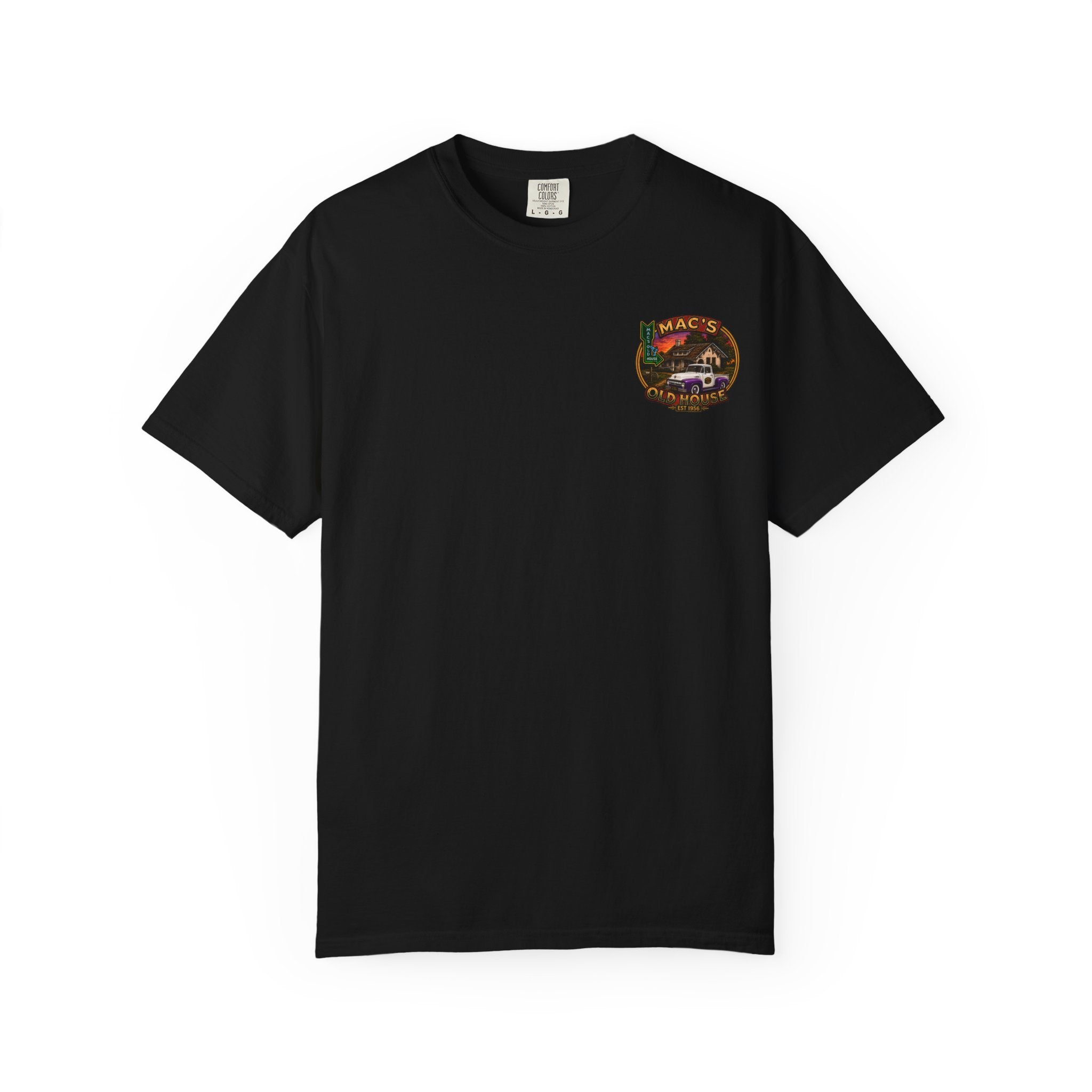 Mac’s Old House T-Shirt — Vintage Diner Scene Tee