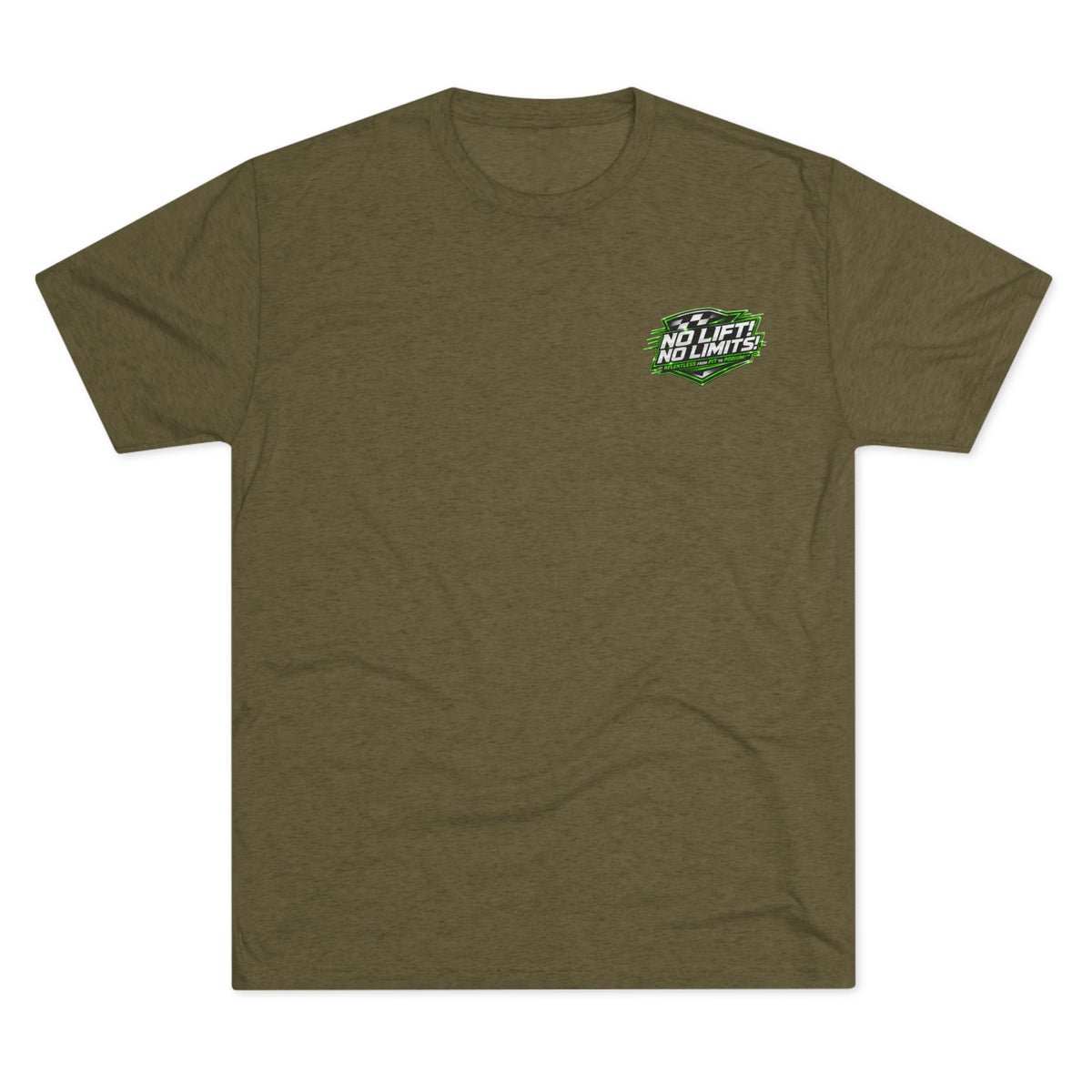 Bet On Me Racing Tee — "No Lift! No Limits!" Go-Kart Graphic Shirt