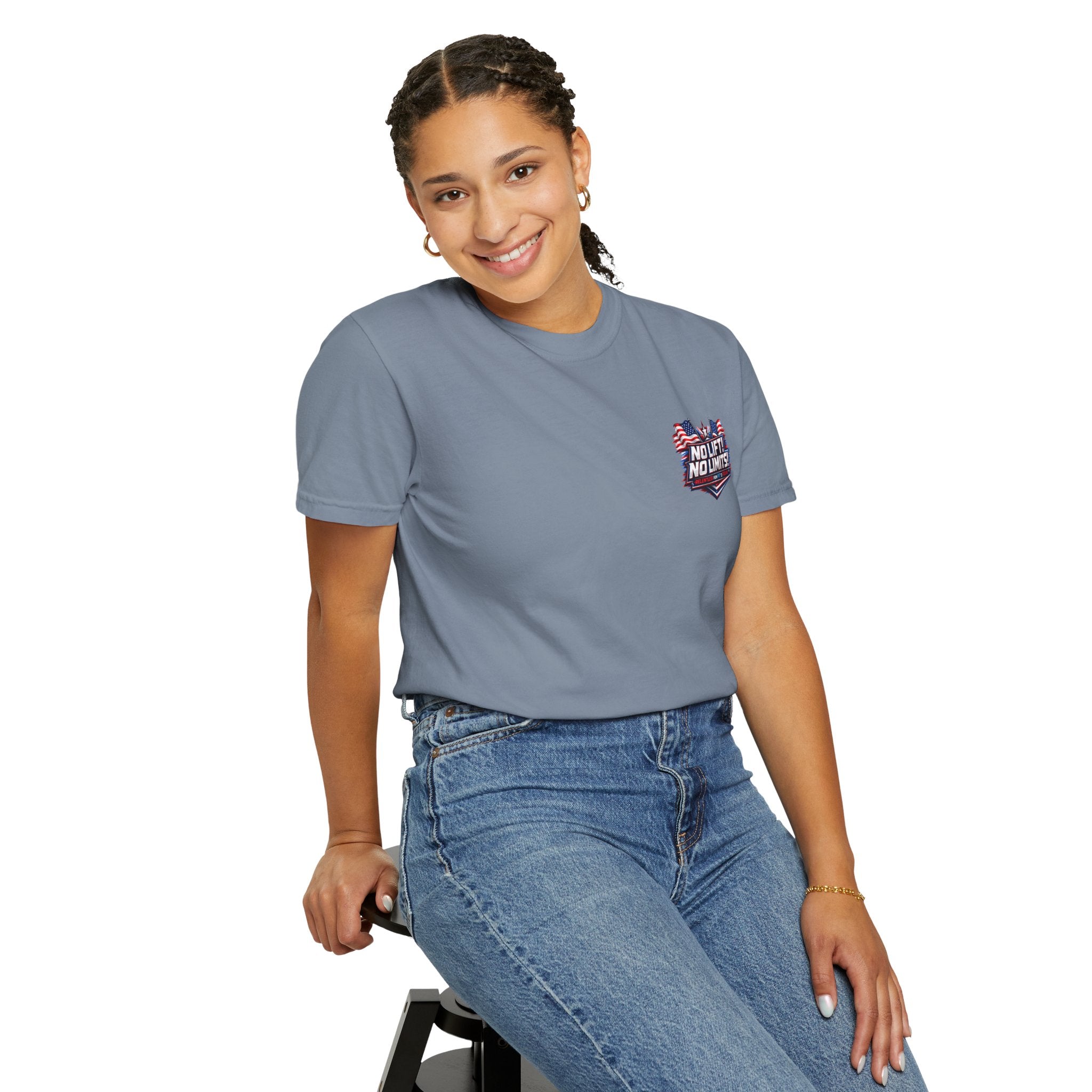 Patriotic '250 Years No Lift, No Limits' T-Shirt