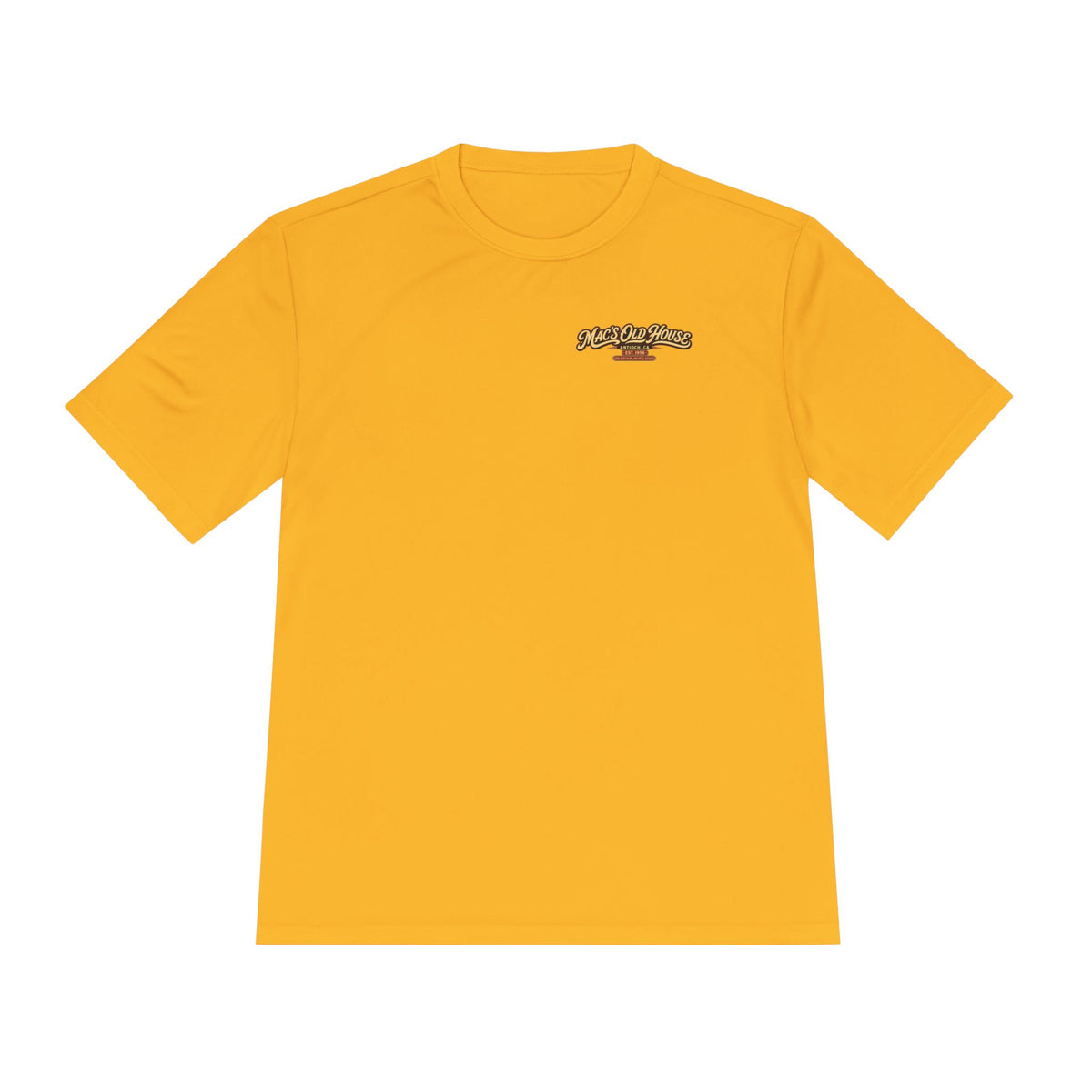 T-Shirt — 'Mac’s Old House' Vintage Scenic Logo Tee
