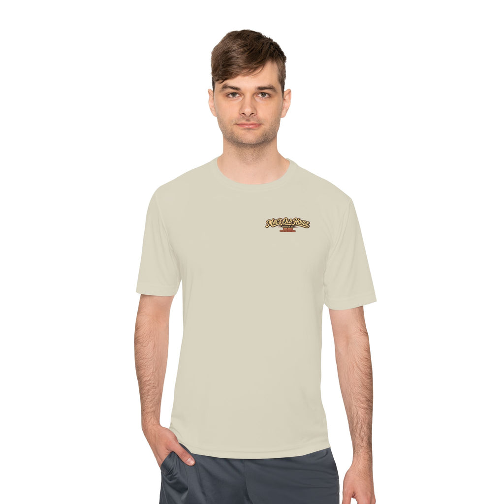 T-Shirt — 'Mac’s Old House' Vintage Scenic Logo Tee