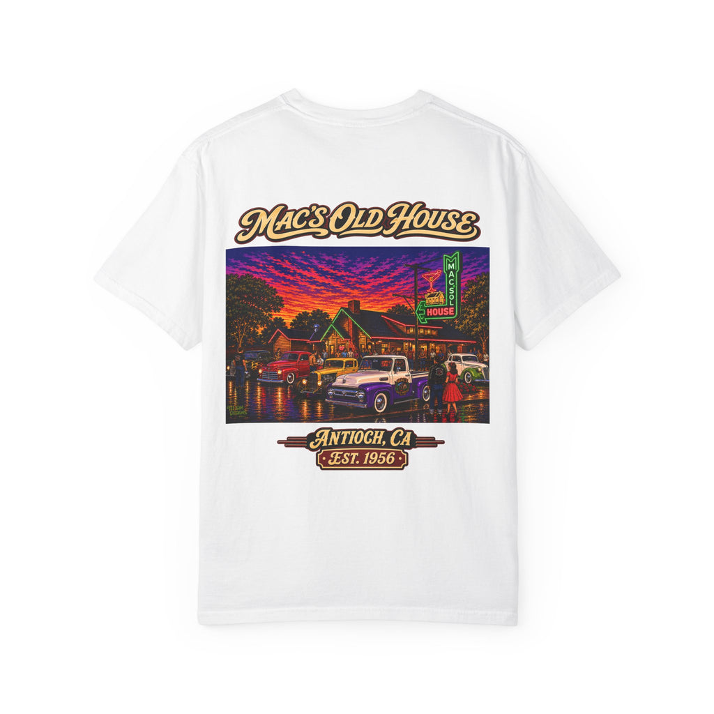 Mac's Old House T‑Shirt — Vintage Antioch, CA Diner Scene