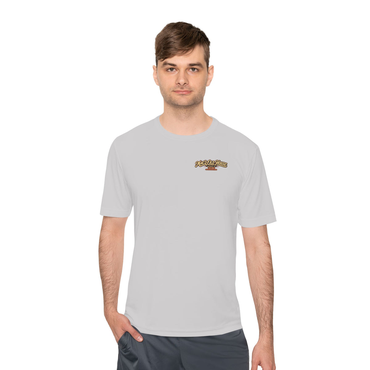 T-Shirt — 'Mac’s Old House' Vintage Scenic Logo Tee