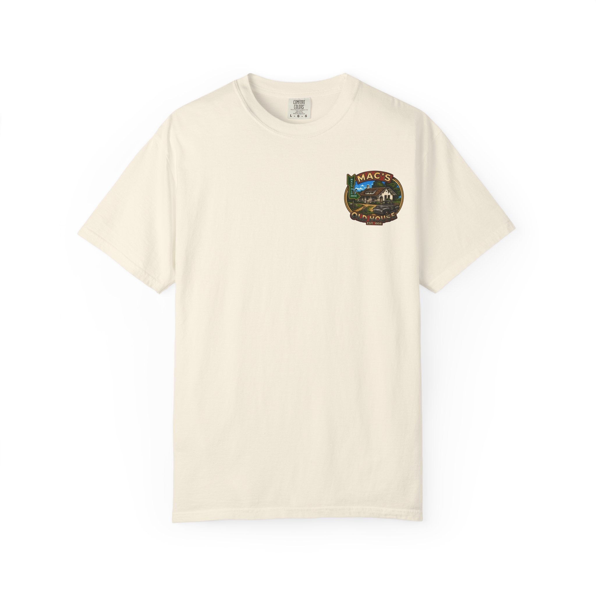 Mac’s Old House T-Shirt – Vintage Diner Scene Tee