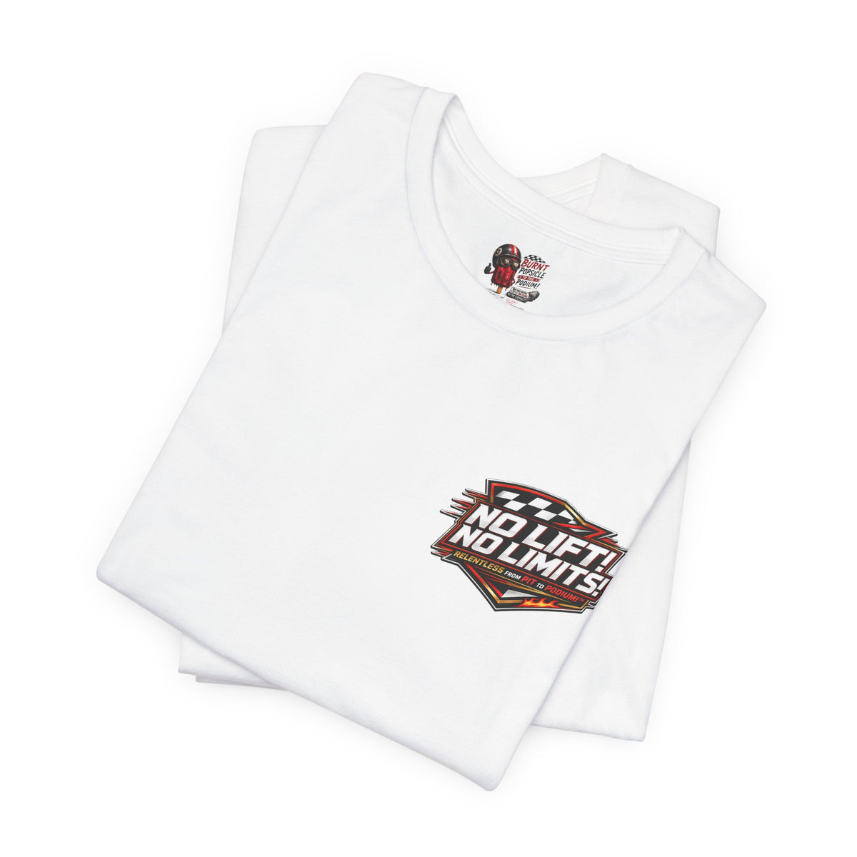 T-Shirt — "No Lift, No Limits" Retro Ice Pop Graphic Tee