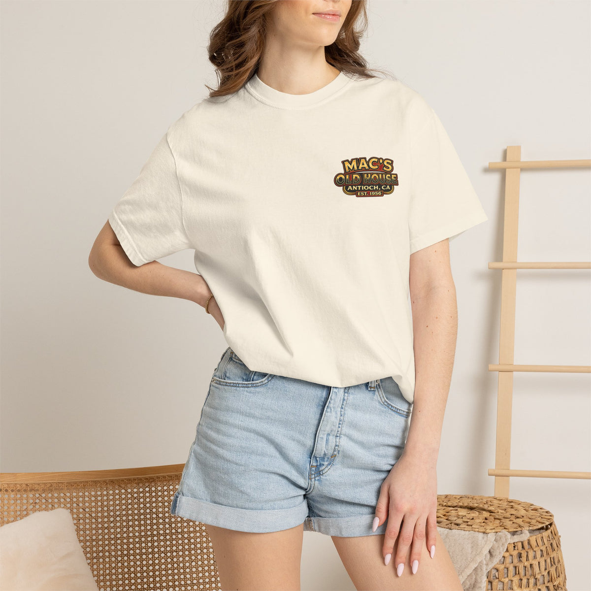 Mac’s Old House Vintage Logo T-Shirt