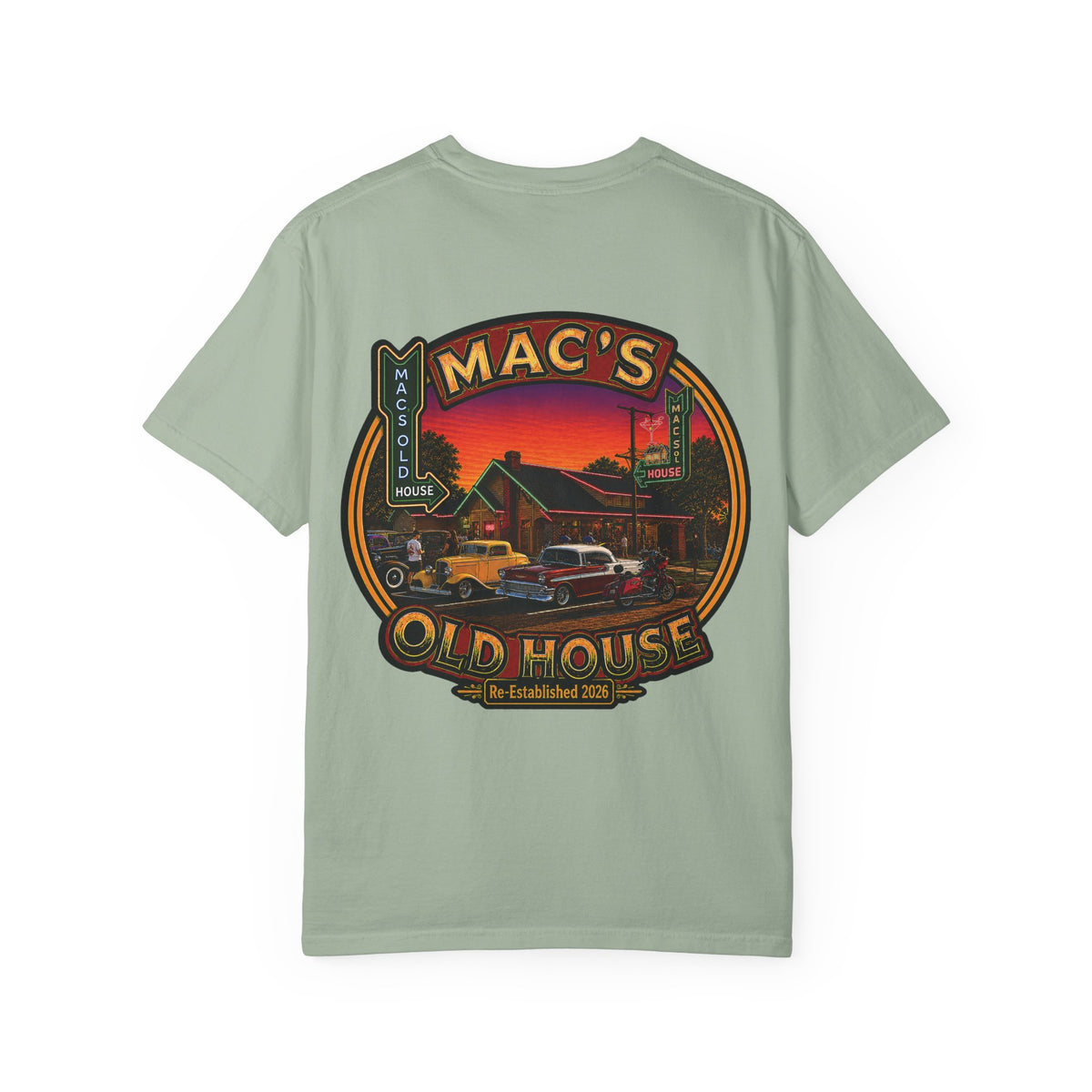 Mac’s Old House Re-Established 2026 T-Shirt