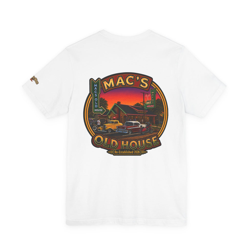 Mac's Old House Retro Diner Graphic Tee