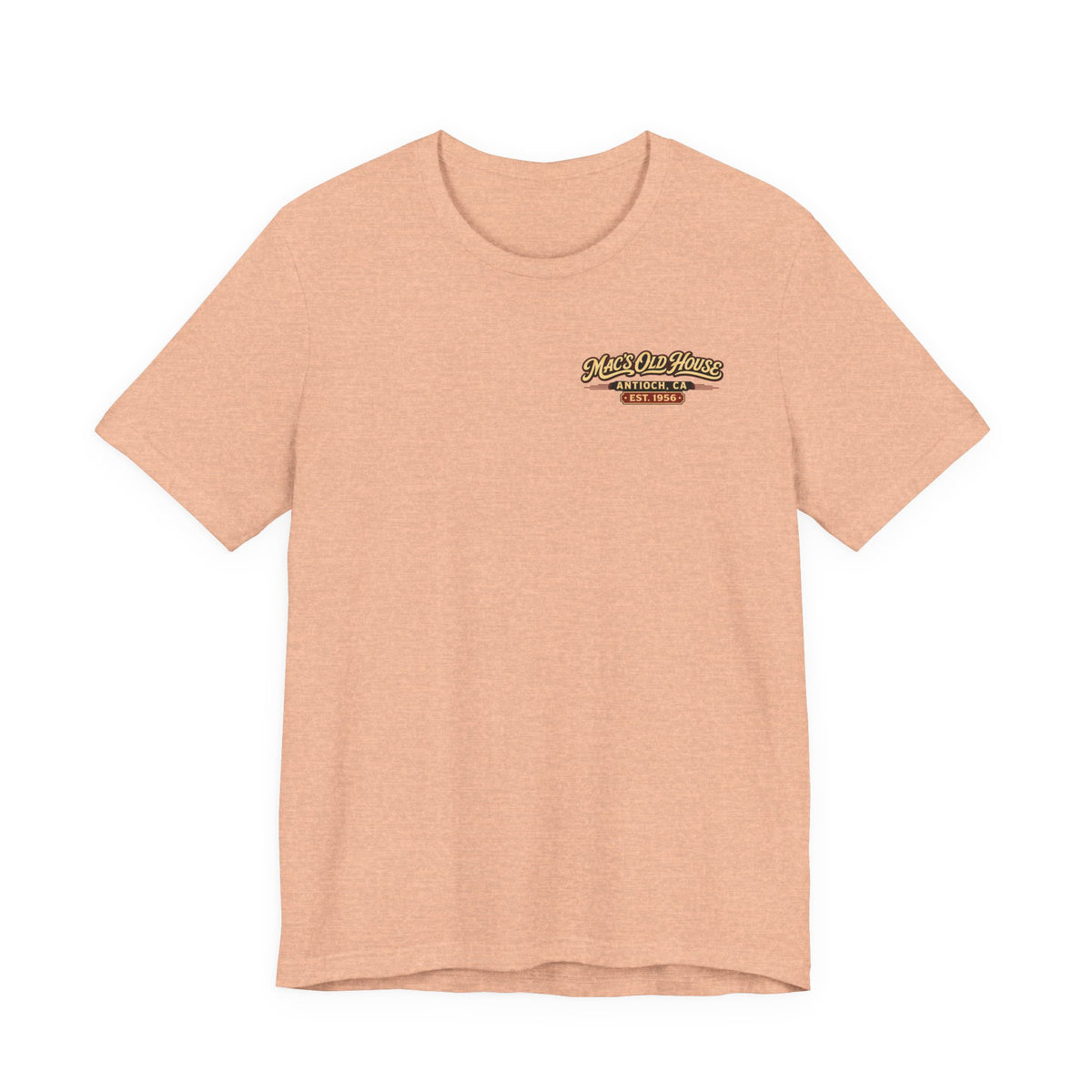 Mac's Old House Tee — Vintage Country House Graphic T-Shirt