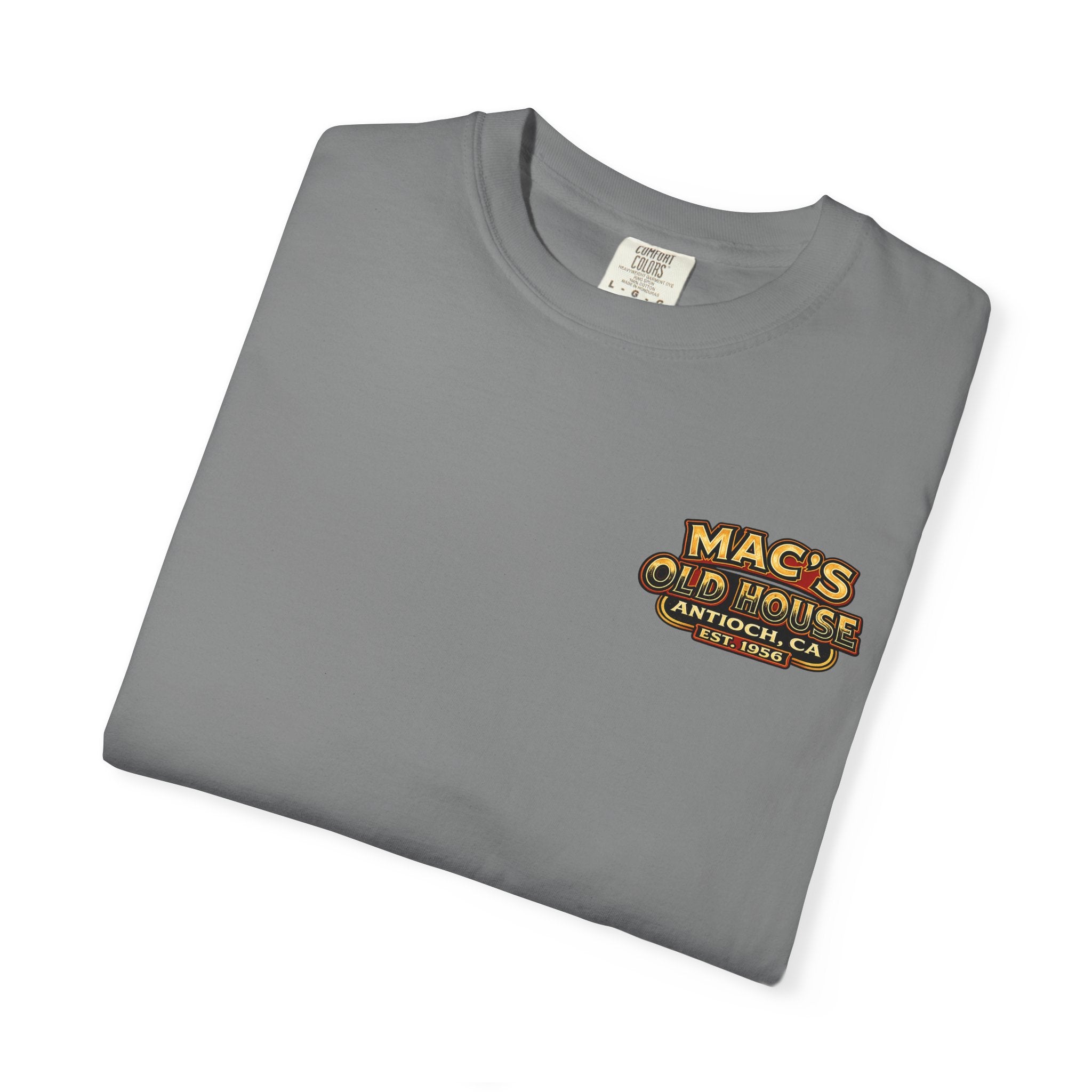 Mac's Old House T-Shirt — Vintage Restaurant Scene Tee