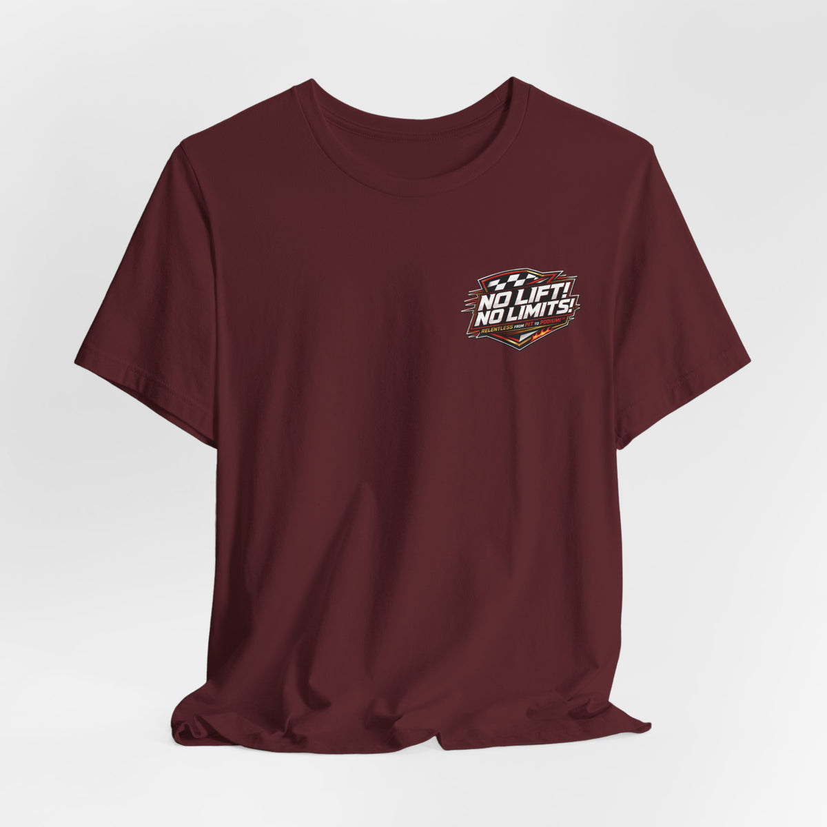 Classic Car Tee – 'No Limits' Retro Roadside Café Graphic Shirt