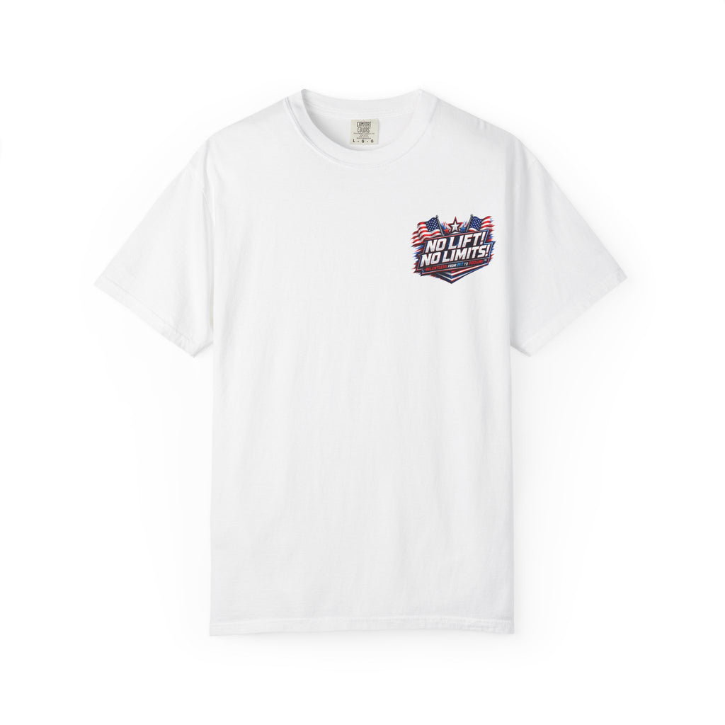 Patriotic '250 Years No Lift, No Limits' T-Shirt