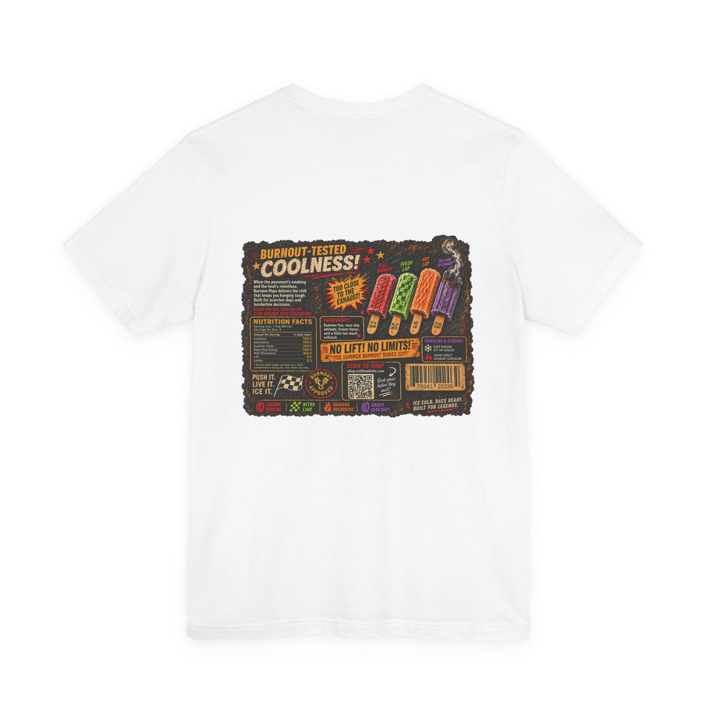 T-Shirt — "No Lift, No Limits" Retro Ice Pop Graphic Tee
