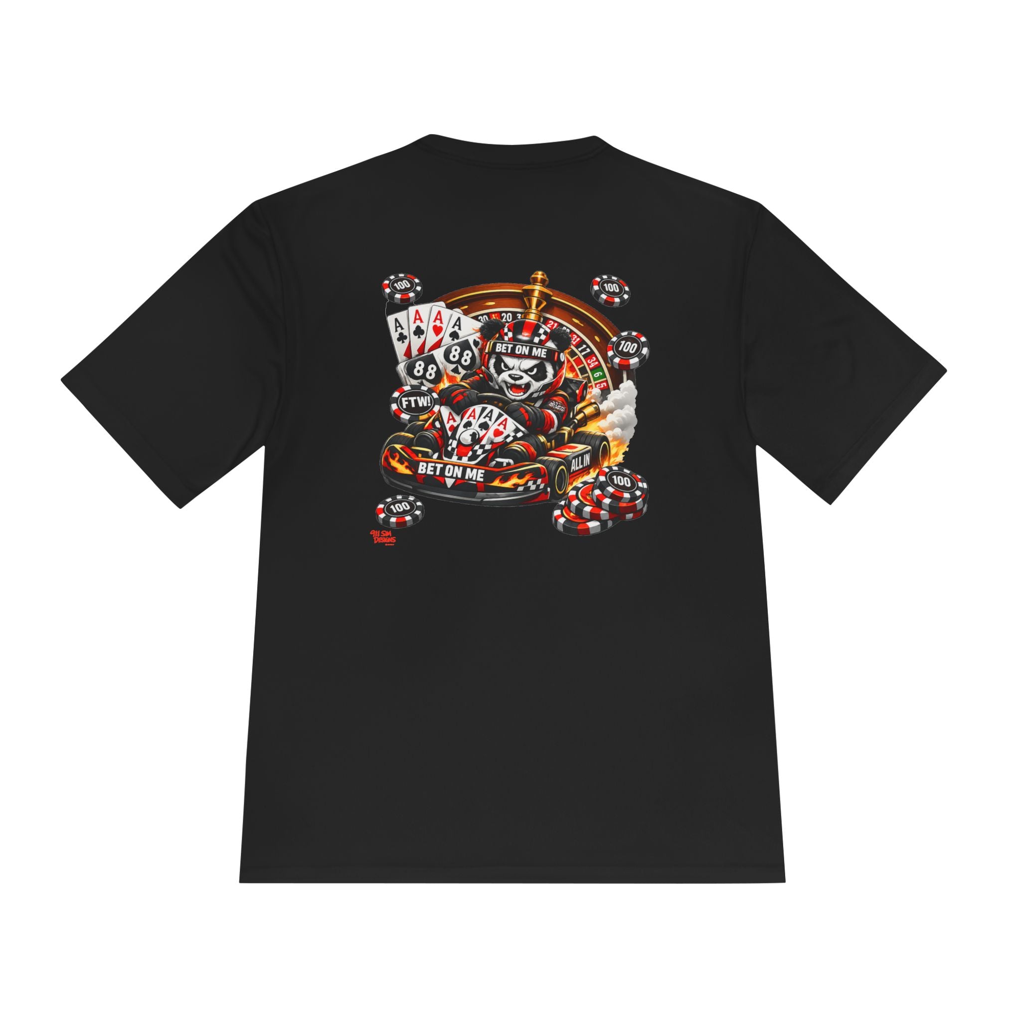 No Limits Casino Skull Tee — Moisture‑Wicking Graphic T‑Shirt